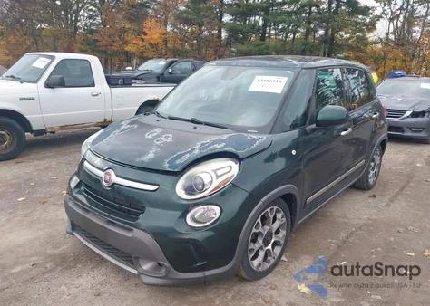 2014 Fiat 500L Trekking из США, поврежденный, VIN ZFBCFADH7EZ019488
